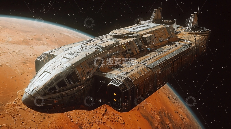 高清大图下载【趣麦麦图】火星轨道