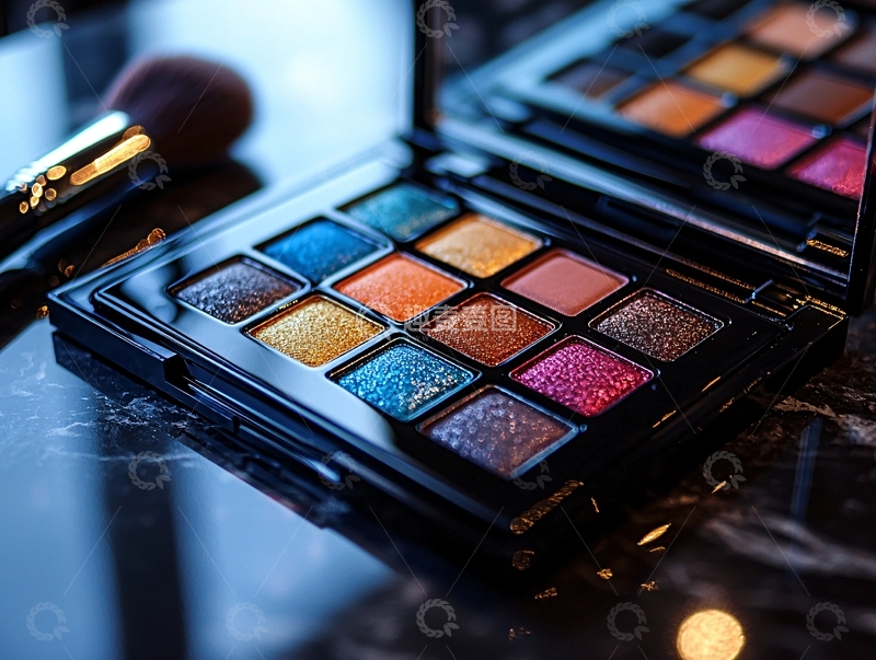 高清大图下载【趣麦麦图】眼影盘