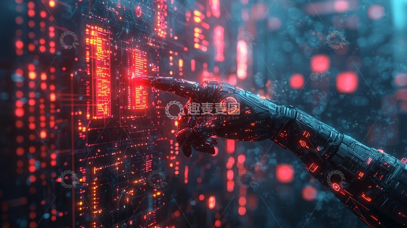 高清大图下载【趣麦麦图】未来科技