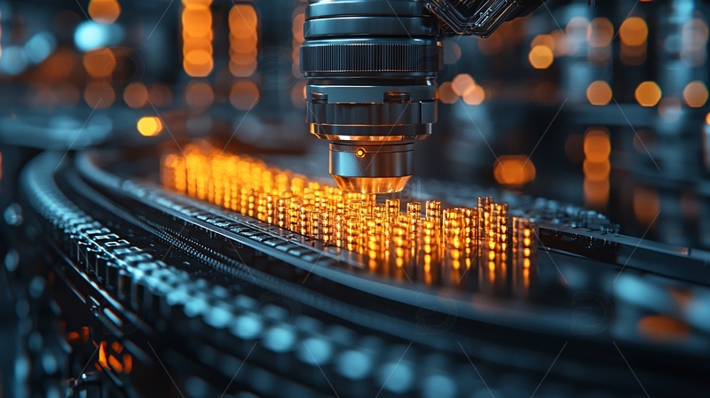 高清大图下载【趣麦麦图】自动化生产线