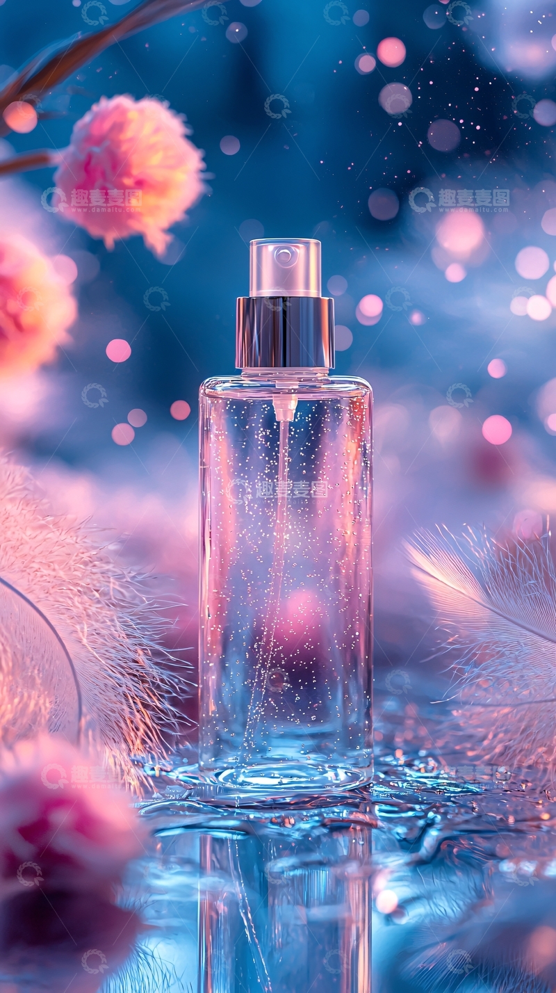 高清大图下载【趣麦麦图】梦幻香氛喷雾瓶