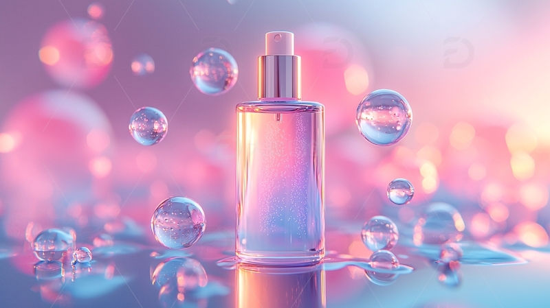 护肤品精华液瓶