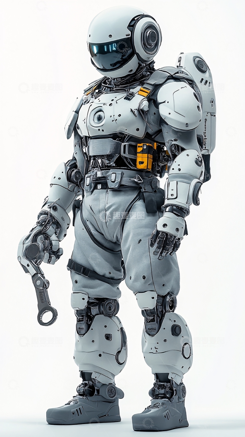高清大图下载【趣麦麦图】未来机器人