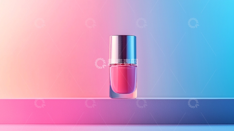 高清大图下载【趣麦麦图】粉色指甲油