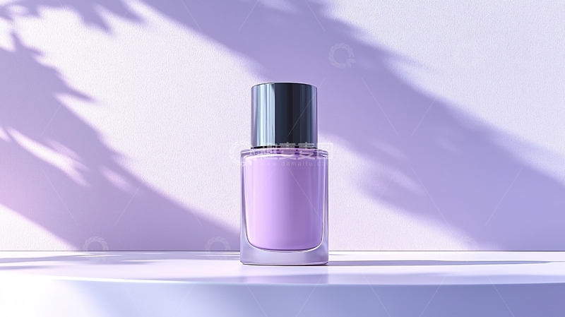 高清大图下载【趣麦麦图】淡紫色指甲油特写