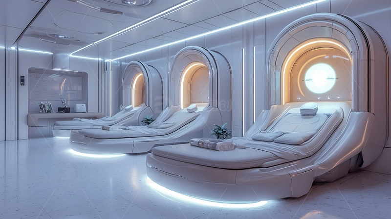 未来感水疗中心