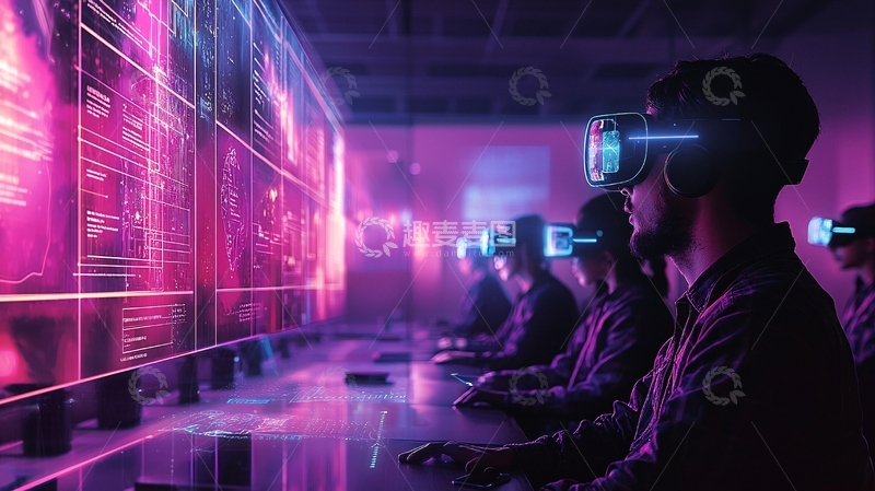 高清大图下载【趣麦麦图】未来科技