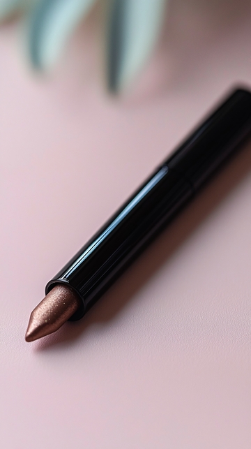 玫瑰金眼线笔