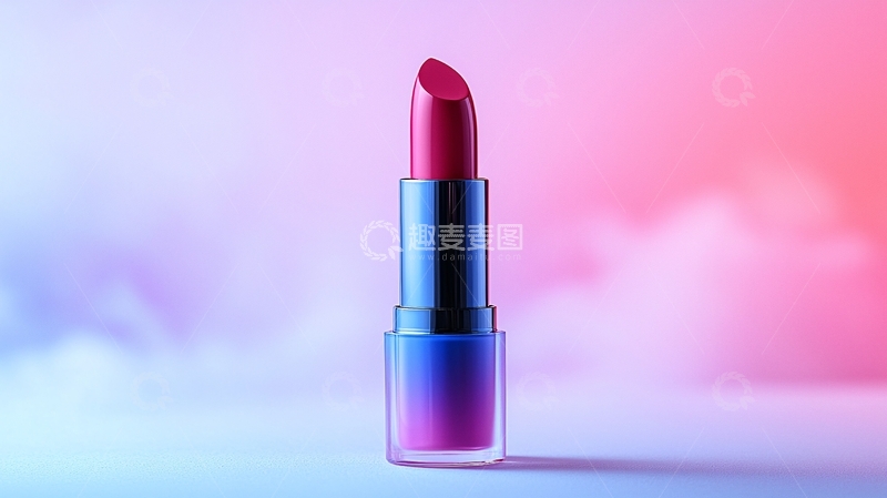 高清大图下载【趣麦麦图】炫彩渐变唇膏