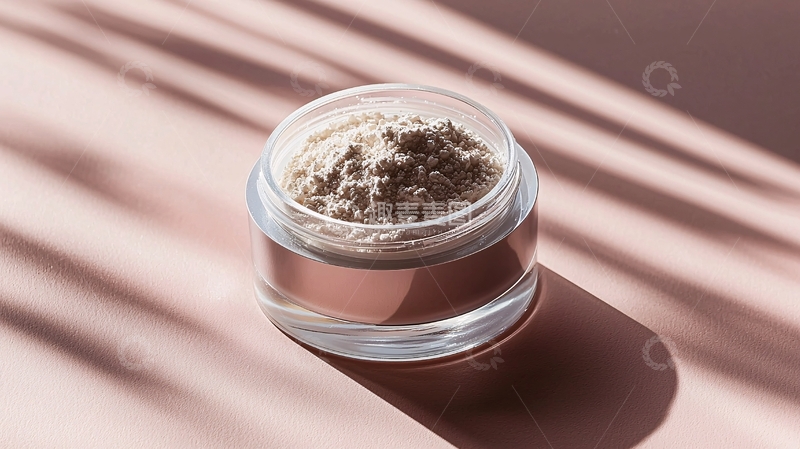 高清大图下载【趣麦麦图】透明玻璃瓶粉末