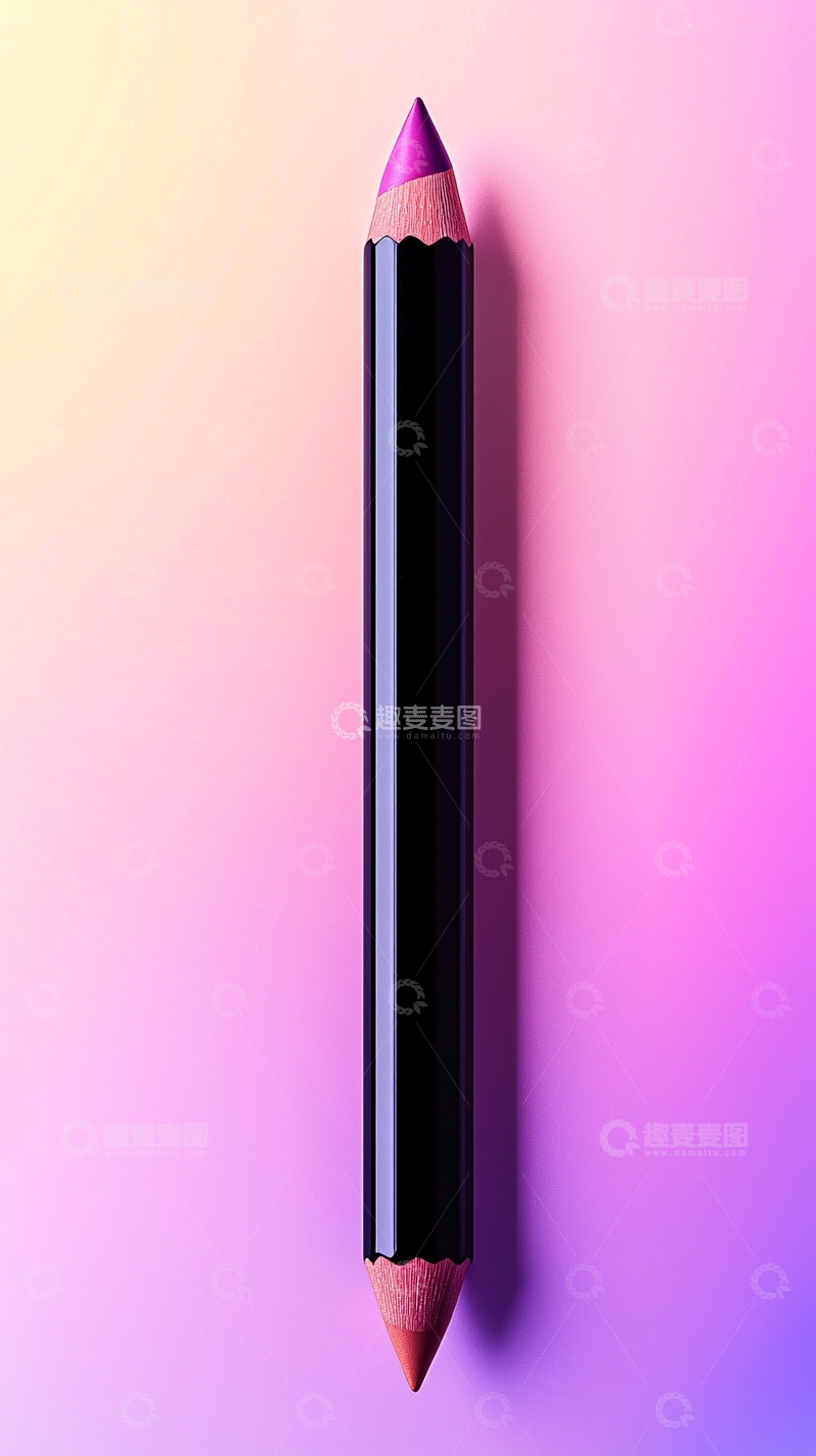 高清大图下载【趣麦麦图】紫色唇线笔