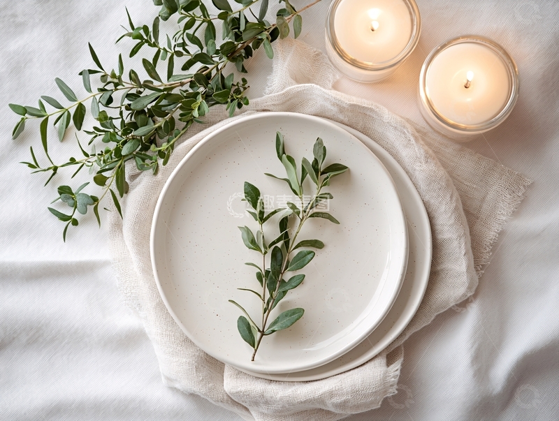 高清大图下载【趣麦麦图】-餐桌摆设