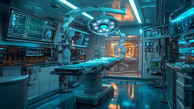 高清大图下载【趣麦麦图】未来手术室