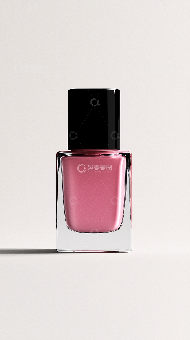 高清大图下载【趣麦麦图】粉色指甲油特写