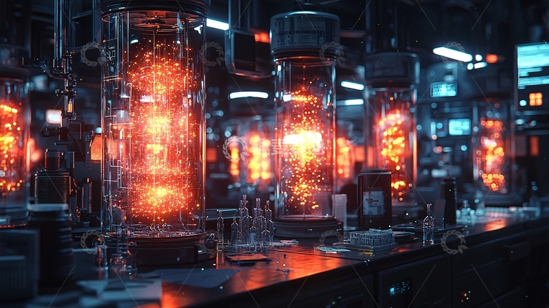 高清大图下载【趣麦麦图】未来科技实验室