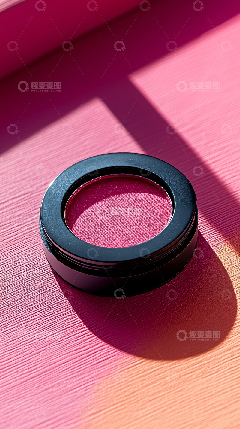 高清大图下载【趣麦麦图】粉色腮红在阳光下
