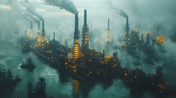 蒸汽朋克工业城市