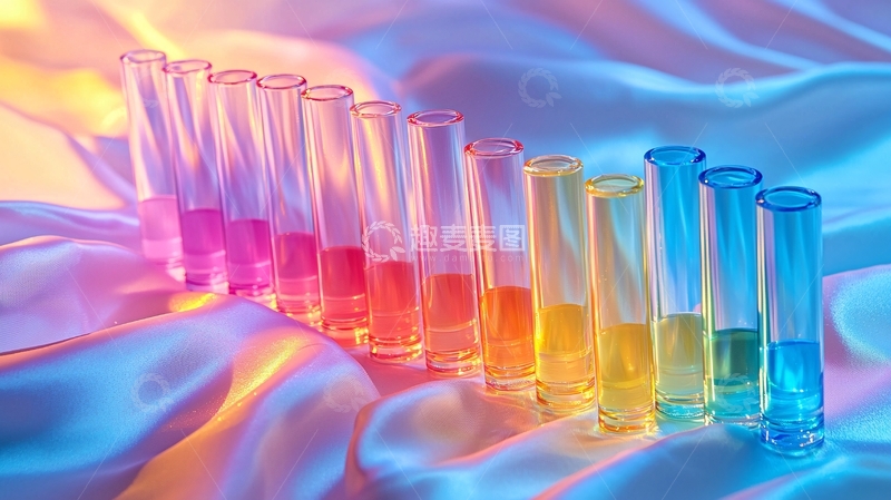 高清大图下载【趣麦麦图】彩色试管