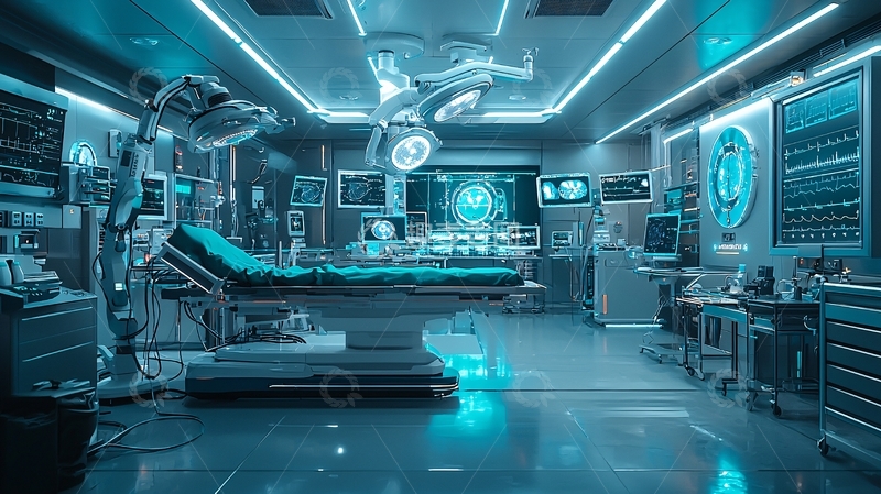 高清大图下载【趣麦麦图】未来手术室