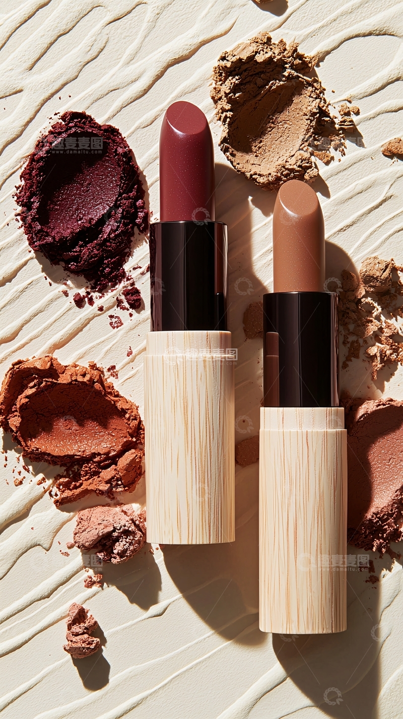 高清大图下载【趣麦麦图】口红静物特写