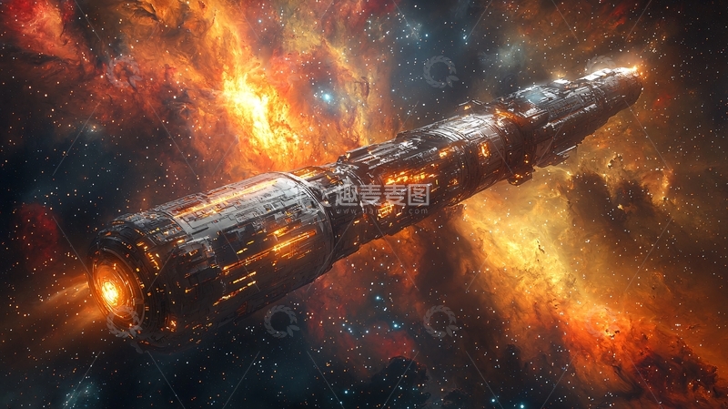 高清大图下载【趣麦麦图】宇宙飞船