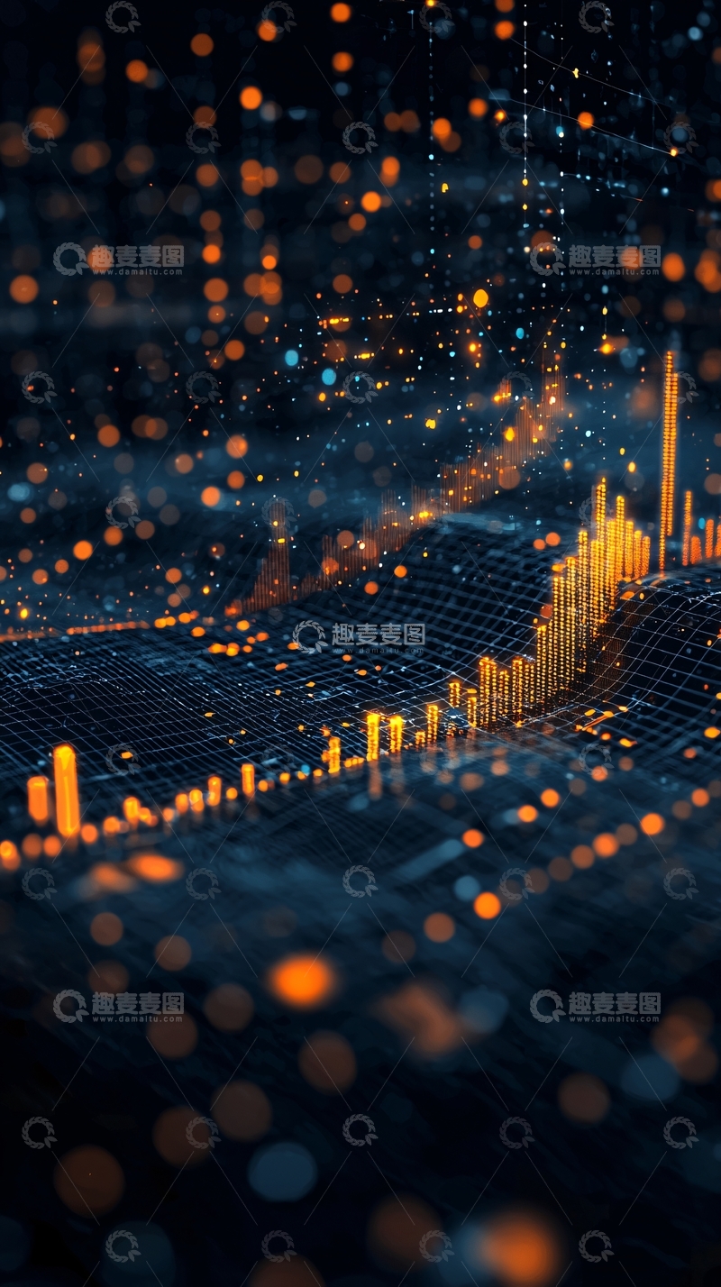 高清大图下载【趣麦麦图】抽象数据可视化