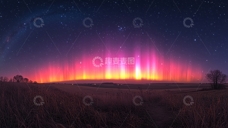 高清大图下载【趣麦麦图】极光