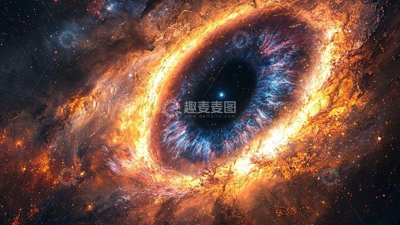 高清大图下载【趣麦麦图】宇宙之眼