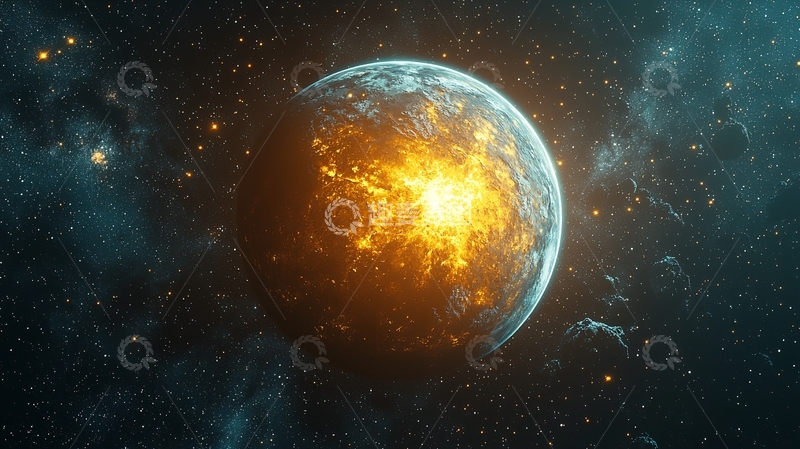 高清大图下载【趣麦麦图】星球爆炸