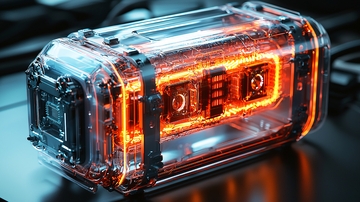 透明外壳能量核心