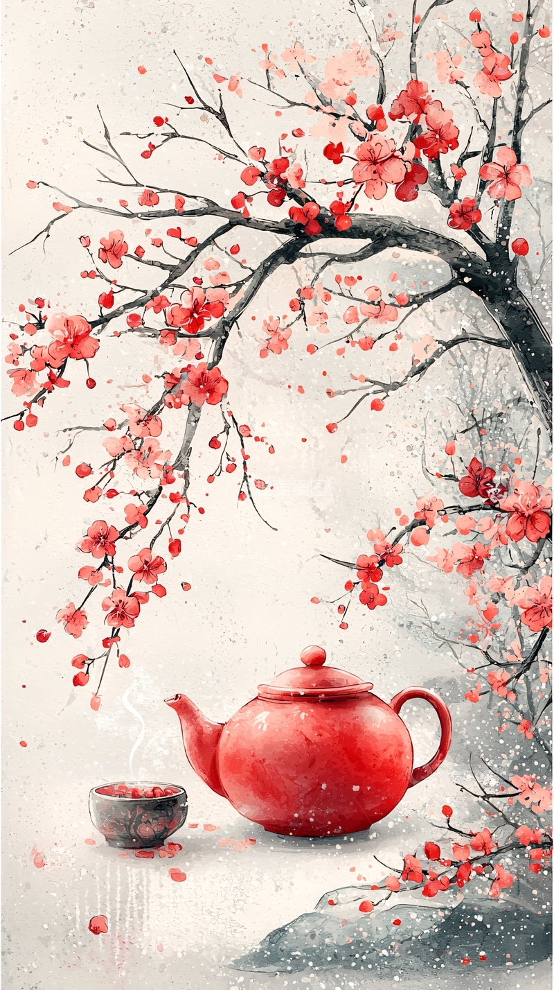 高清大图下载【趣麦麦图】红梅