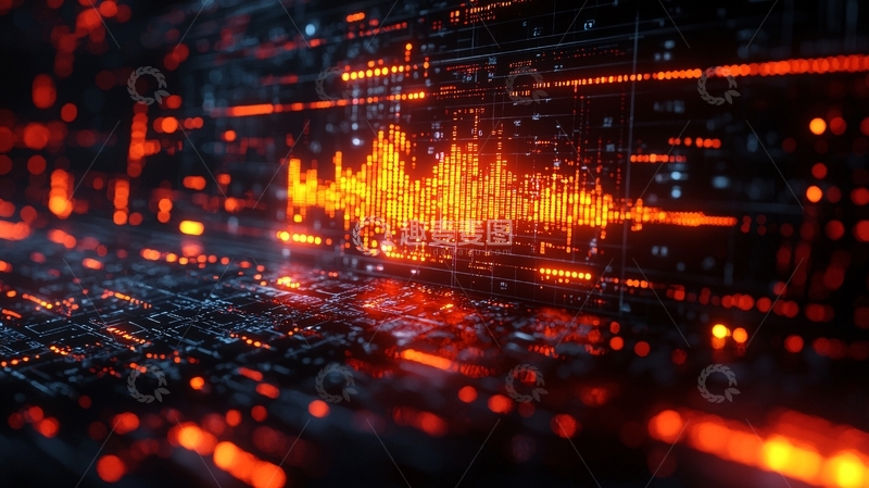 高清大图下载【趣麦麦图】抽象科技背景