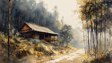 森林小屋