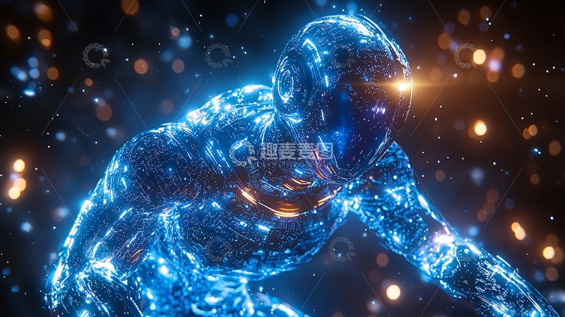 高清大图下载【趣麦麦图】未来战士