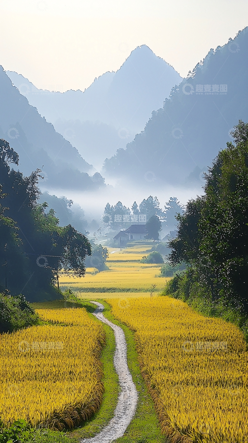 高清大图下载【趣麦麦图】田园风光219