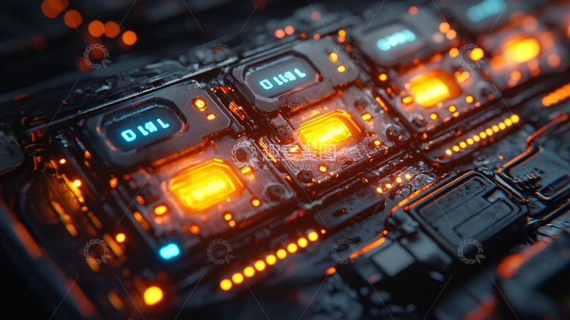 高清大图下载【趣麦麦图】未来科技感电路板