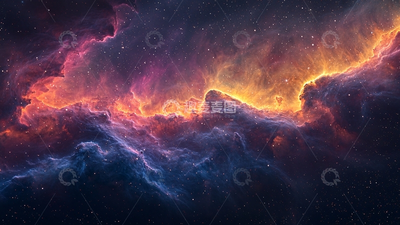 高清大图下载【趣麦麦图】宇宙星云