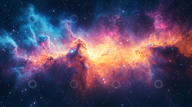 高清大图下载【趣麦麦图】宇宙星云高清图片