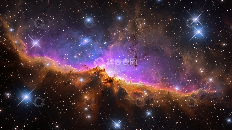 高清大图下载【趣麦麦图】宇宙星云高清图片