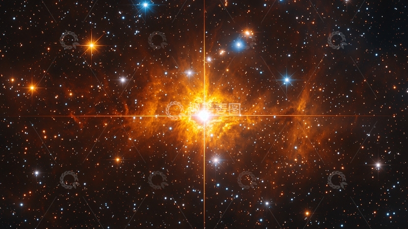 高清大图下载【趣麦麦图】宇宙深处的明亮恒星