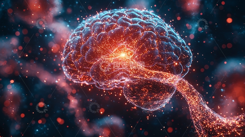 高清大图下载【趣麦麦图】抽象大脑