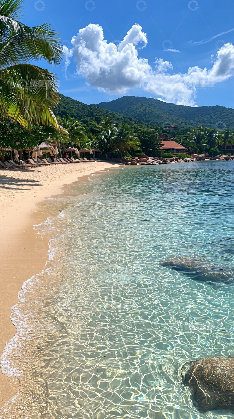 高清大图下载【趣麦麦图】热带海滩