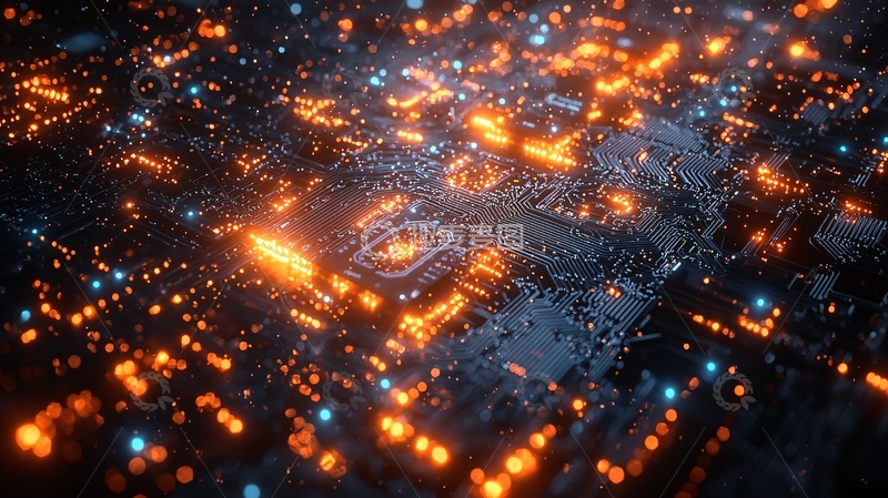 高清大图下载【趣麦麦图】微型城市夜景