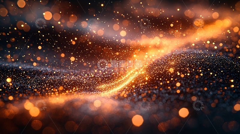 高清大图下载【趣麦麦图】光影粒子流