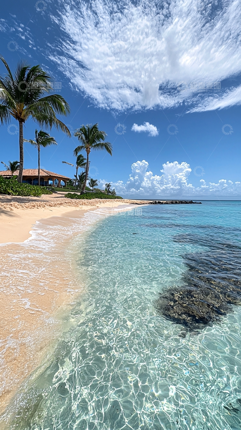 高清大图下载【趣麦麦图】海滩