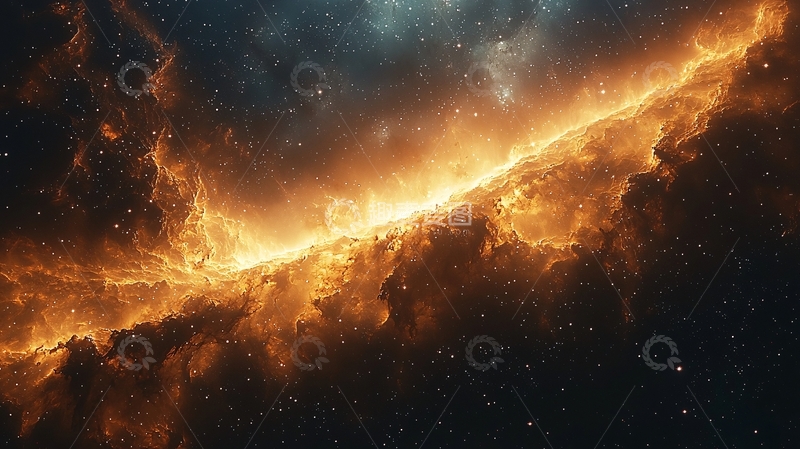 高清大图下载【趣麦麦图】宇宙火焰