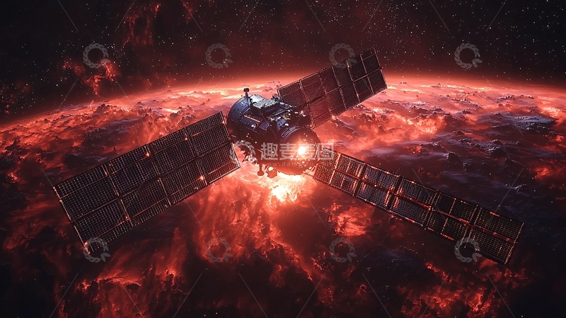 高清大图下载【趣麦麦图】宇宙飞船