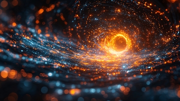 燃烧的宇宙漩涡