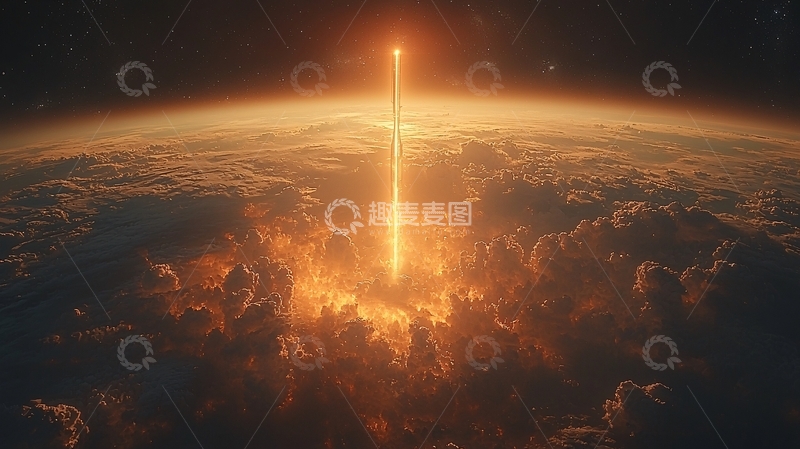 高清大图下载【趣麦麦图】火箭发射