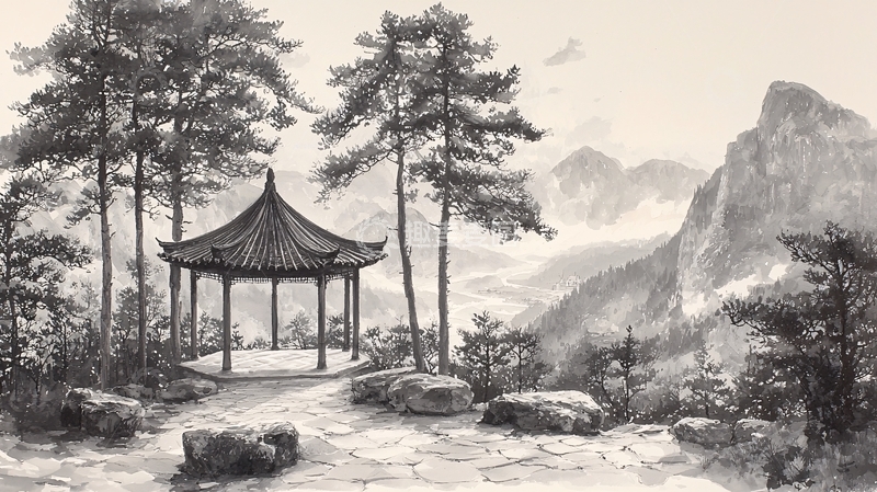 高清大图下载【趣麦麦图】水墨画